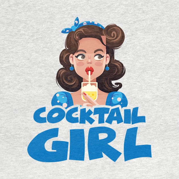 Cocktail Girl by designdaking